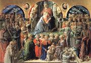 Fra Filippo Lippi The Coronation of the Virgin painting